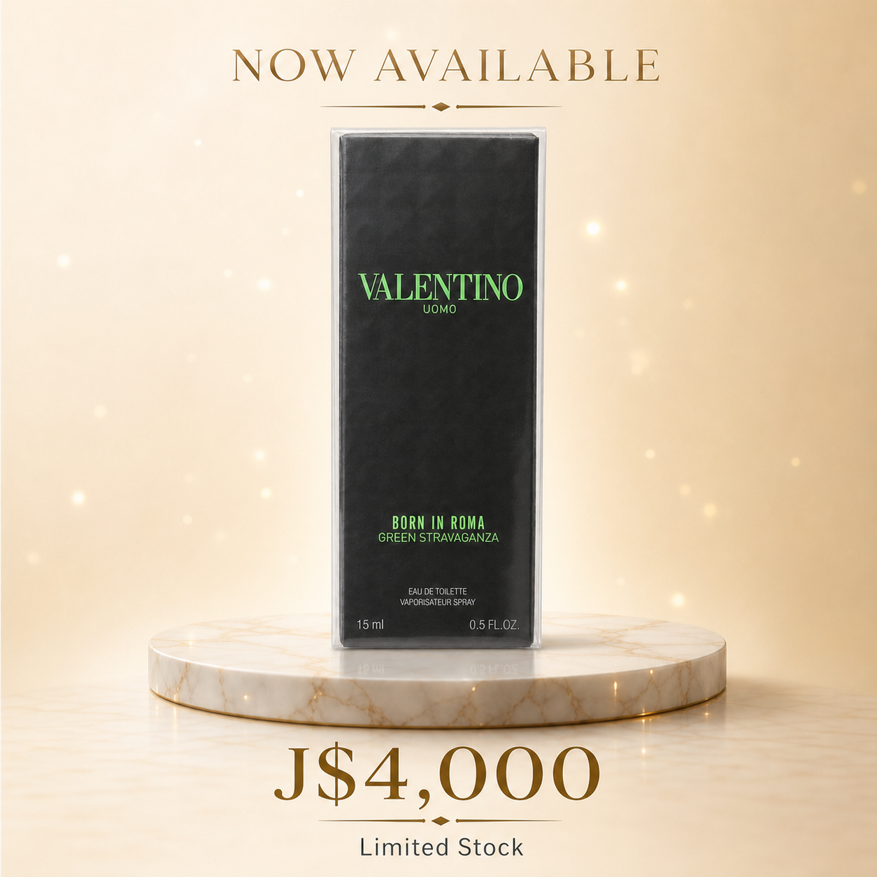 Valentino Uomo Born in Roma Green Stravaganza mini perfume